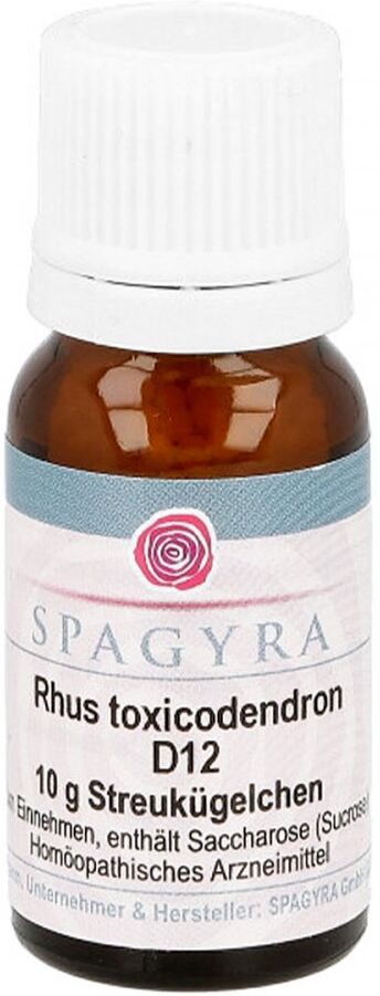 Spagyra Rhus Toxicodendron D12 Globuli 10g