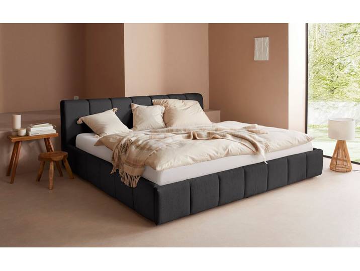 LeGer Home by Lena Gercke Polsterbett Maileen, in 5 Breiten und 3 Farben, incl. Rollrost