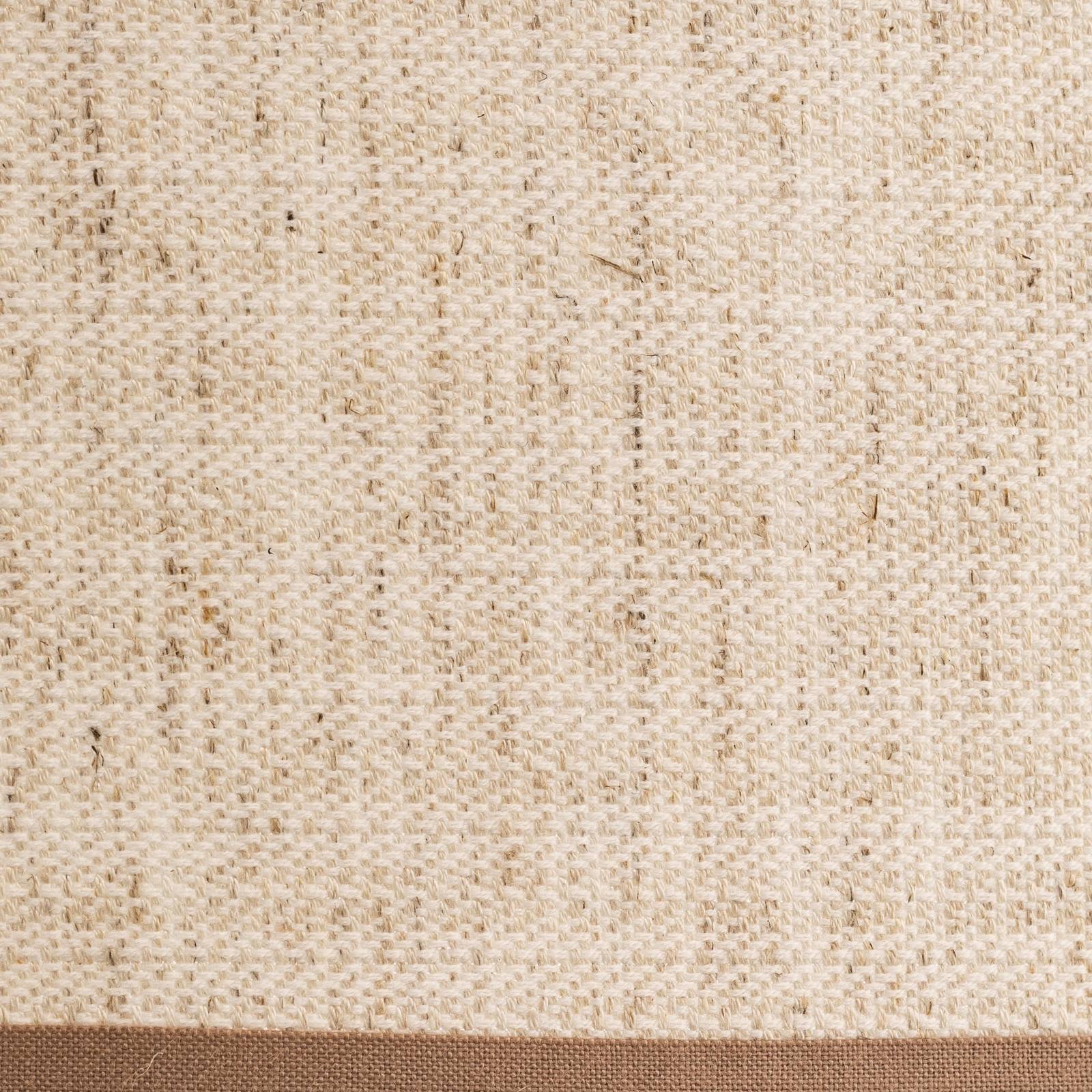 Lampenschirm Roller, ecru, Jute, Ø 50cm, Höhe 30cm Roller Duolla, Textil / Stoff / Seide