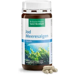 Jod-Meeresalgen-Kapseln 180 Kapseln - 96 g