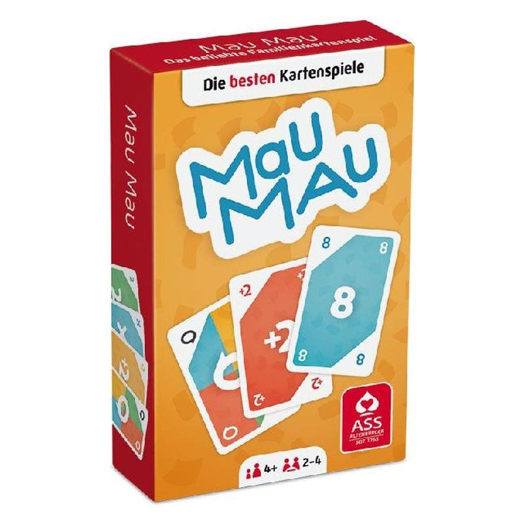 ASS Altenburg 22572039 - Mau Mau - Das grenzenlos verrückte Spiel für Jung & Alt (DE-Ausgabe) (Deutsch, 2 - 10 Spieler) (22572039)