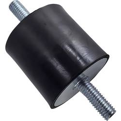 TRU COMPONENTS Gummipuffer TC-NTA25-30-60A Härte (Details) 60 Shore A TC-15034736