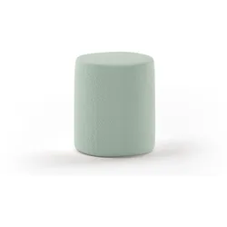 HOCKER Karlotta 41x41x42 aus Holzwerstoff Polster in der Farbe Grün
