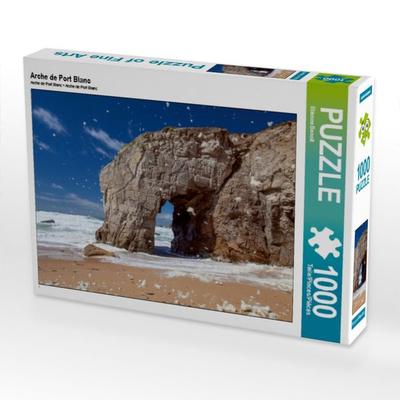 CALVENDO Puzzle Arche de Port Blanc | 1000 Teile Lege-Größe 64x48cm Foto-Puzzle für glückliche Stunden