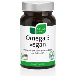 NICApur Omega 3 vegan 30 St Kapseln