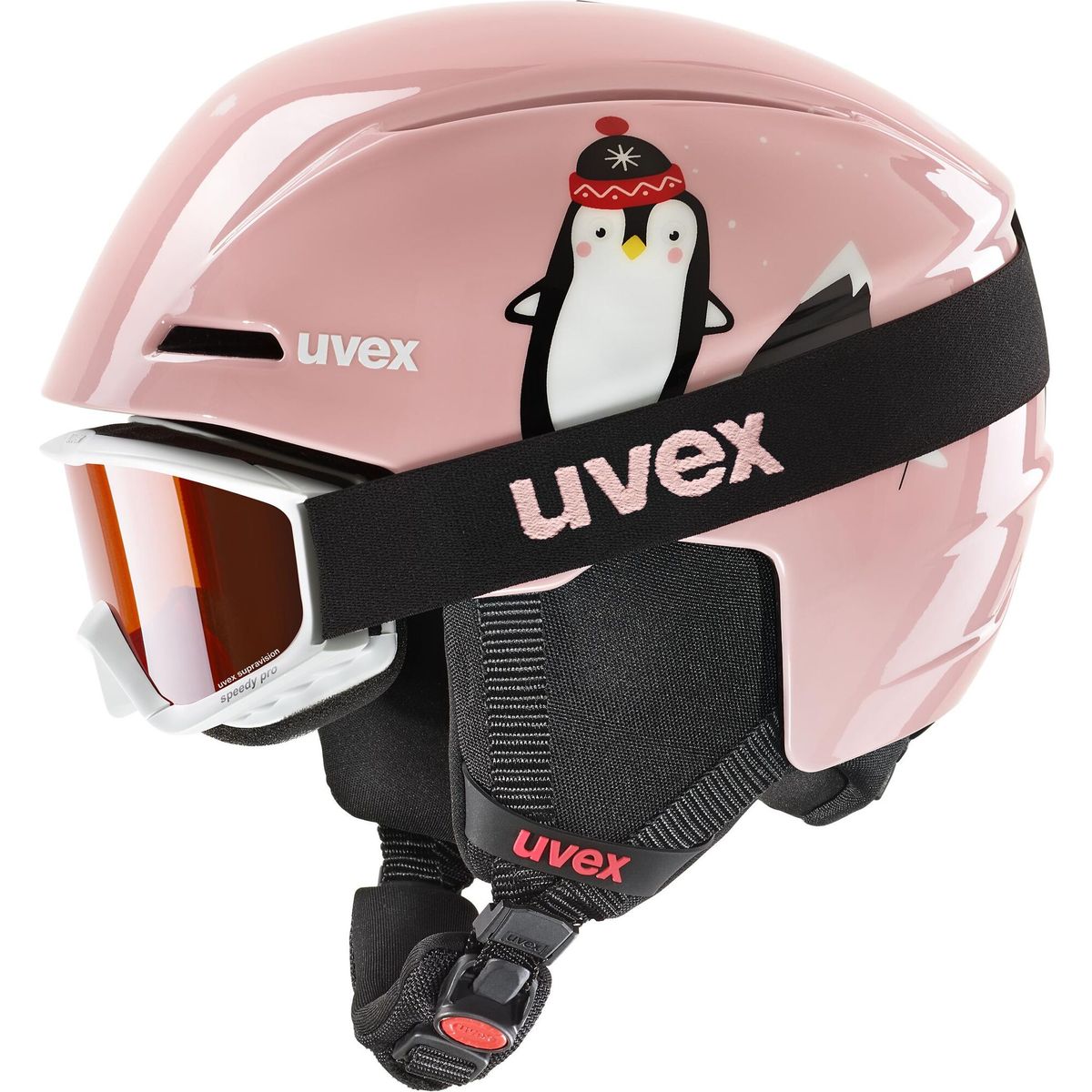 Uvex Viti set pink penguin 46-50 cm S56S3171501