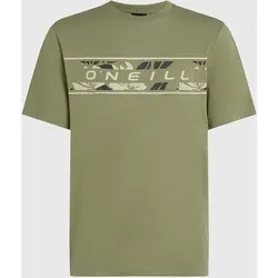 O'NEILL Herren Shirt FRONT GRAPHIC T-SHIRT, Größe XL in Grau Grau