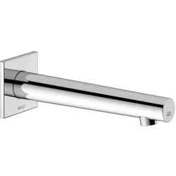 Keuco Ixmo Elektronik-Waschtischmischer 59517011102 verchromt, Unterputz, Netzbetrieb, Ausladung 225mm, eckige Rosette