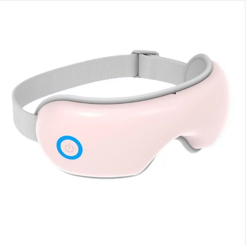 INF Augenmassagegerät mit Luftdruck, Vibration, Wärme, Bluetooth, Musik und Sprachausgabe Rosa