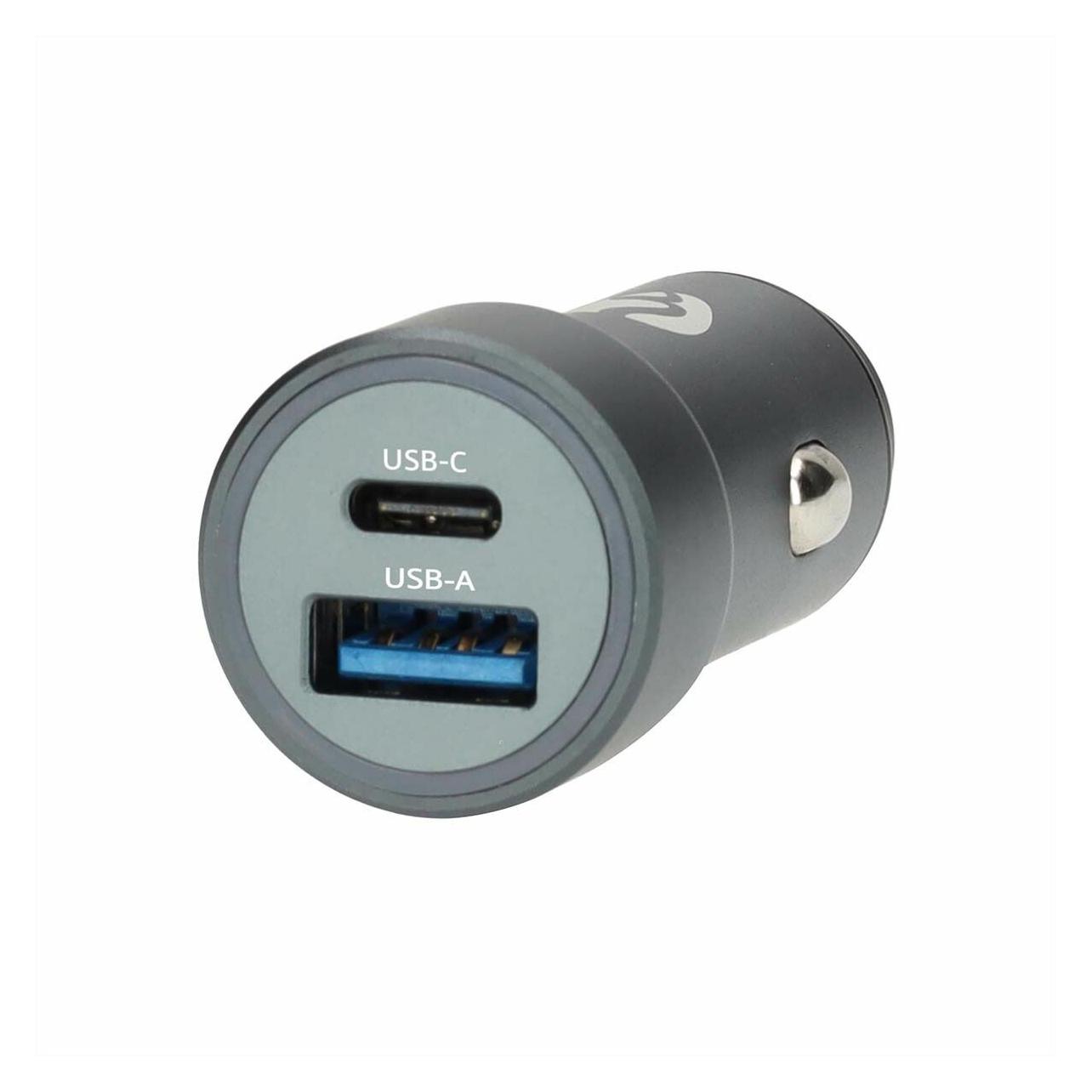 Nedis Auto-Ladegerät | 48 W | 1.5 / 2.0 / 3.0 A | Anzahl der Ausgänge: 2 | Port Type: USB-A / USB-C (CCH1C1A48WBK)