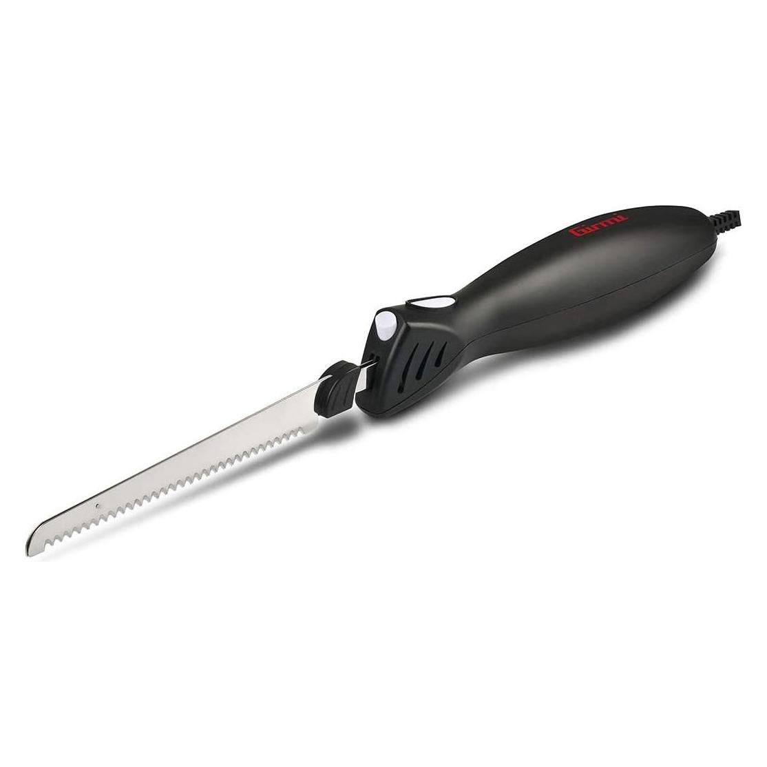 Girmi CT10 Elektrisches Messer, Edelstahl (26 cm, 2x) (CT1000)