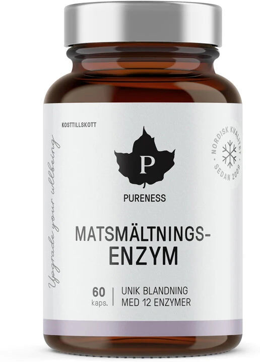 Pureness Matsmältningsenzym 60 Caps