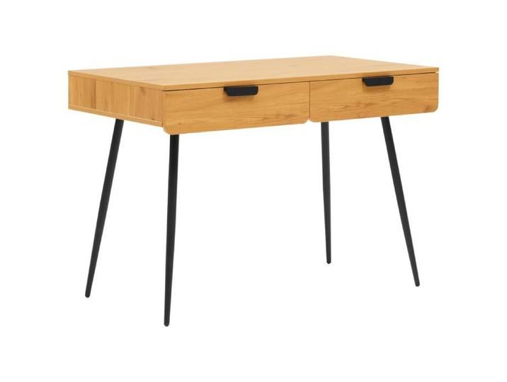 Bureau en bois 2 tiroirs LOUIS