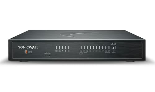 SonicWall TZ580 NGFW met 3 jaar Advanced Protection Service Suite en 1 jaar CSE (03-SSC-7462)