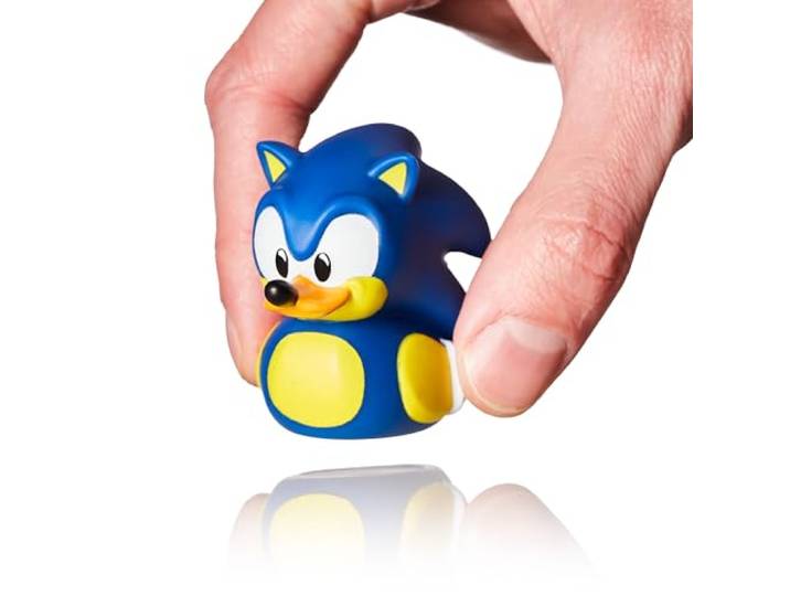 TUBBZ Mini: Sonic the Hedgehog - Sonic Cosplayende Rubberen Eend Vinylfiguur