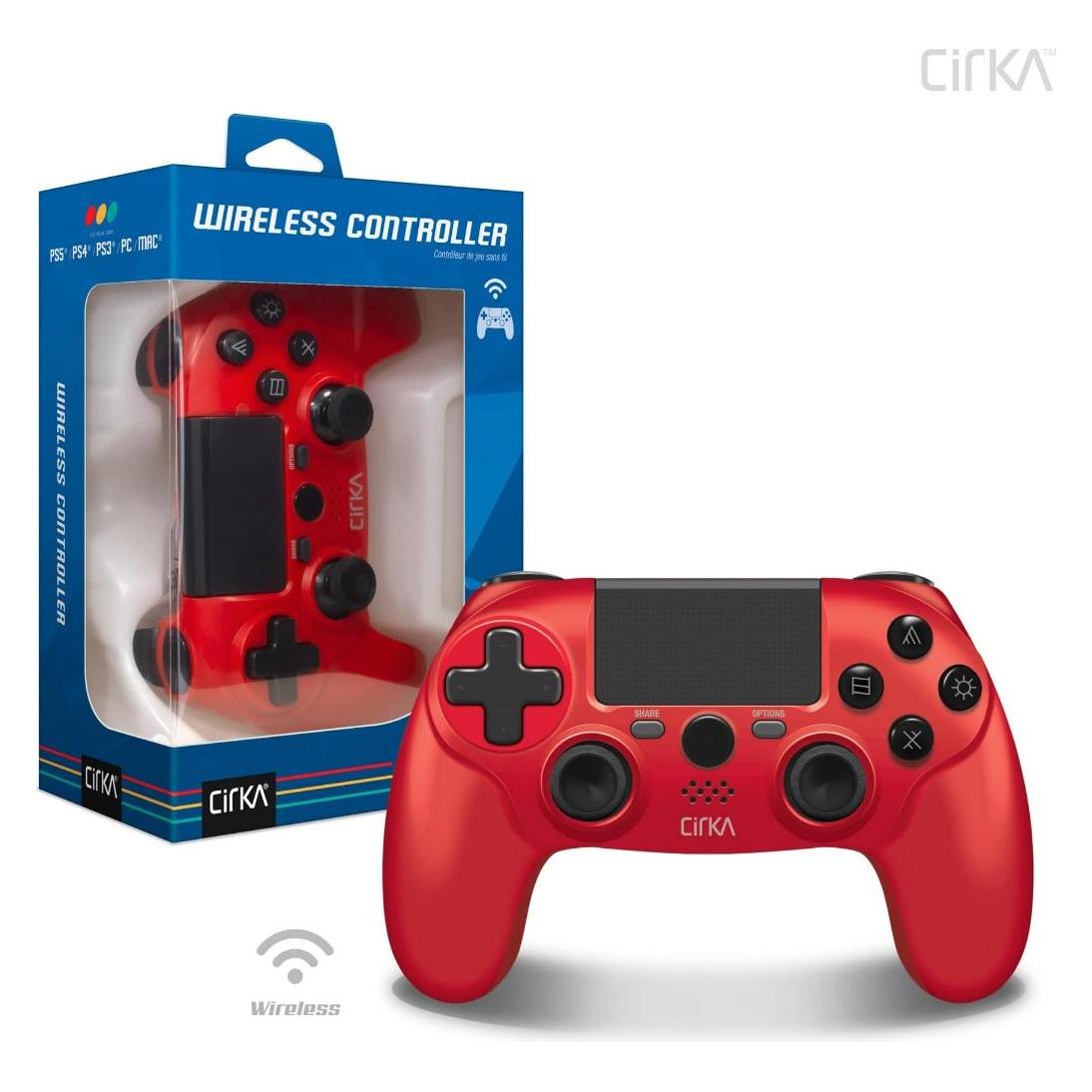 Hyperkin Nuforce Wireless Controller - PS4/PC/Mac (Red) (PC, PS4) (303408)