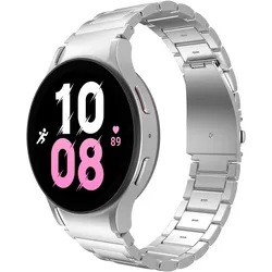 Cazy Watchstrap für smartwatch (Titan), Uhrenarmband, Silber