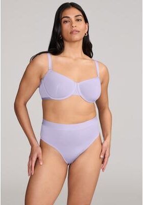 Plus Size Women's The Balconette - Mesh by CUUP in Lilac (Size 48 C)