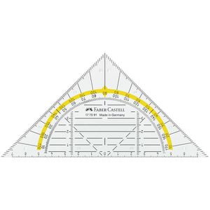 Faber-Castell Geodreieck 177091, 16 cm Hypotenuse
