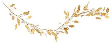 Gold Floral Garland - Ballard Designs