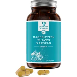 Bio Hagebuttenpulver Kapseln 91 g | 140 Kapseln