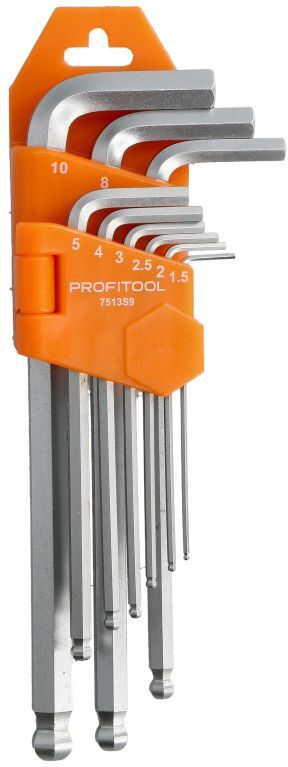 Inbusschlüsselset HEX PROFITOOL 0X7513S9
