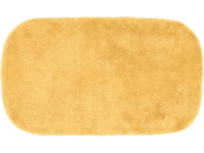 Erwin Müller Badematte, Badteppich Kefalonia rutschhemmend gelb Größe 80x150 cm - für Fußbodenheizung geeignet, dichter, Flauschiger Floor (weitere Farben, Größen)