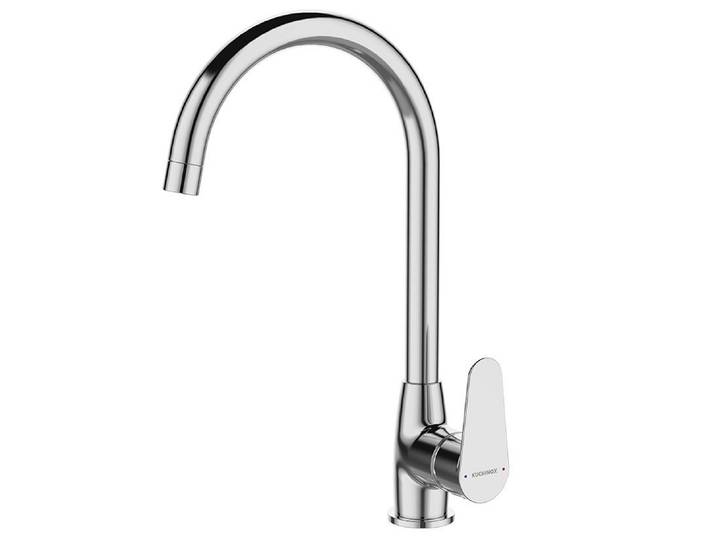 KOLMAN Küchenarmatur FRESNO Höhe Wasserhahn Küchenmischer in Chrom