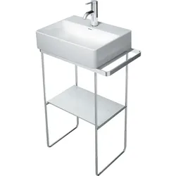 Duravit DuraSquare Metallkonsole 0031091000 bodenstehend, zu Waschtisch 073245, chrom