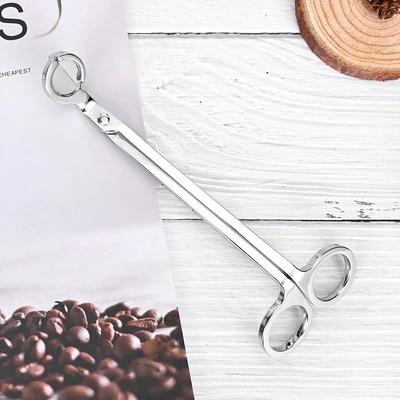 Inspired Living Premium Candle Snuffer Stainless Steel Candle Extinguisher With Long Handle Bell Design sb081 zxj silver