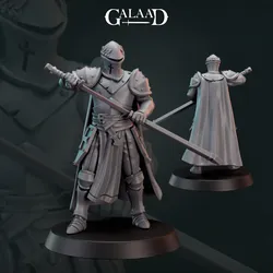 Knight Drawing Sword von Galaad Miniatures aus Knights Back from War