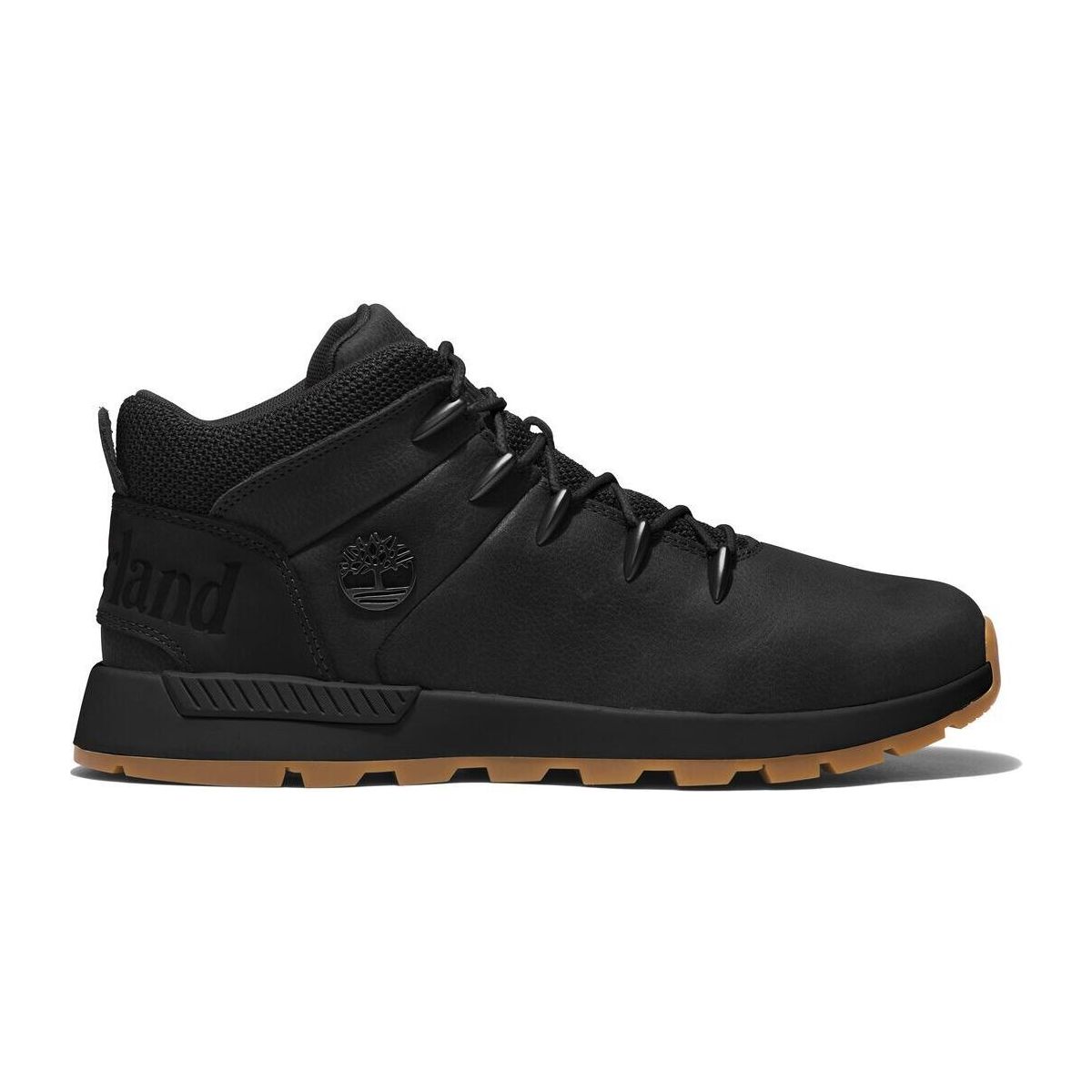 Timberland Mens Mid Lace UP Sneaker jet black 7.5 TB0A2PB40151-7.5