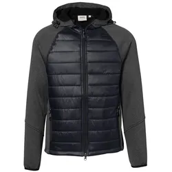 HAKRO Kapuzen-Hybridjacke Contrast tinte, XL - 865 - tinte | XL