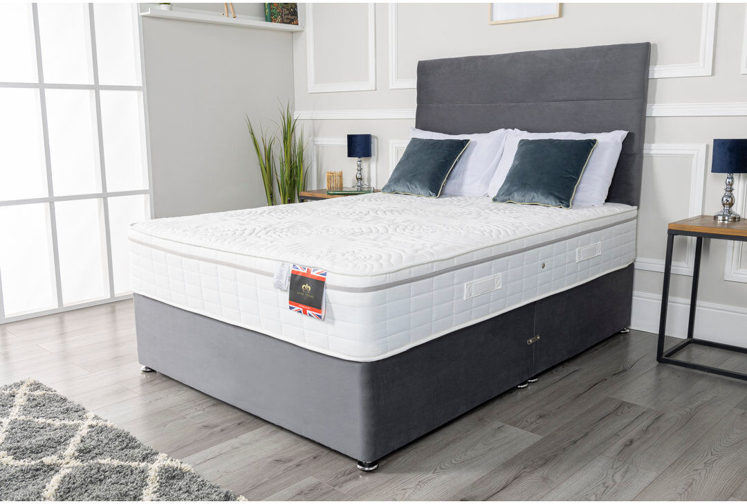 Myer Adams 26cm 2000 Pocket Sprung Mattress, Medium Firm Feel, Reduce the Motion Transfer. Double (4'6)