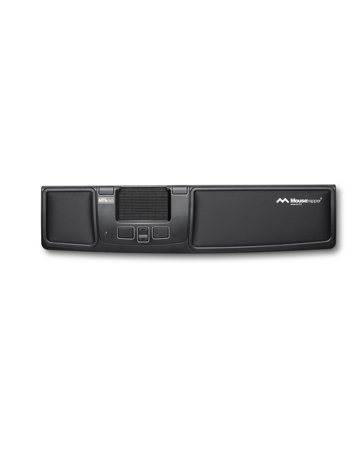 Mousetrapper Advance 2.0 - Black/White - Trackbar (Schwarz)