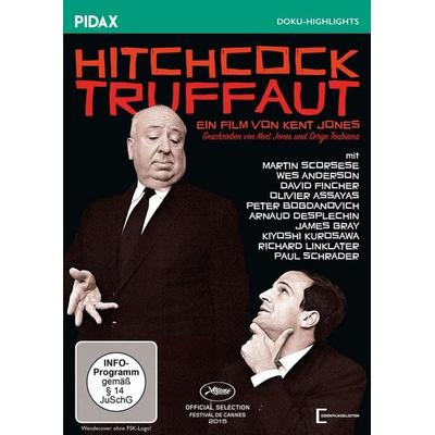 Hitchcock/Truffaut / Die preisgekrönte Dokumentation über den „Meister der Spannung“ Alfred Hitchcock (Pidax Doku-Highlights), DVD