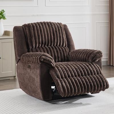 Comfort Stretch Oversized Power Recliner Chair Zero-Gravity Luxurious Recliner for Living Room Bedroom