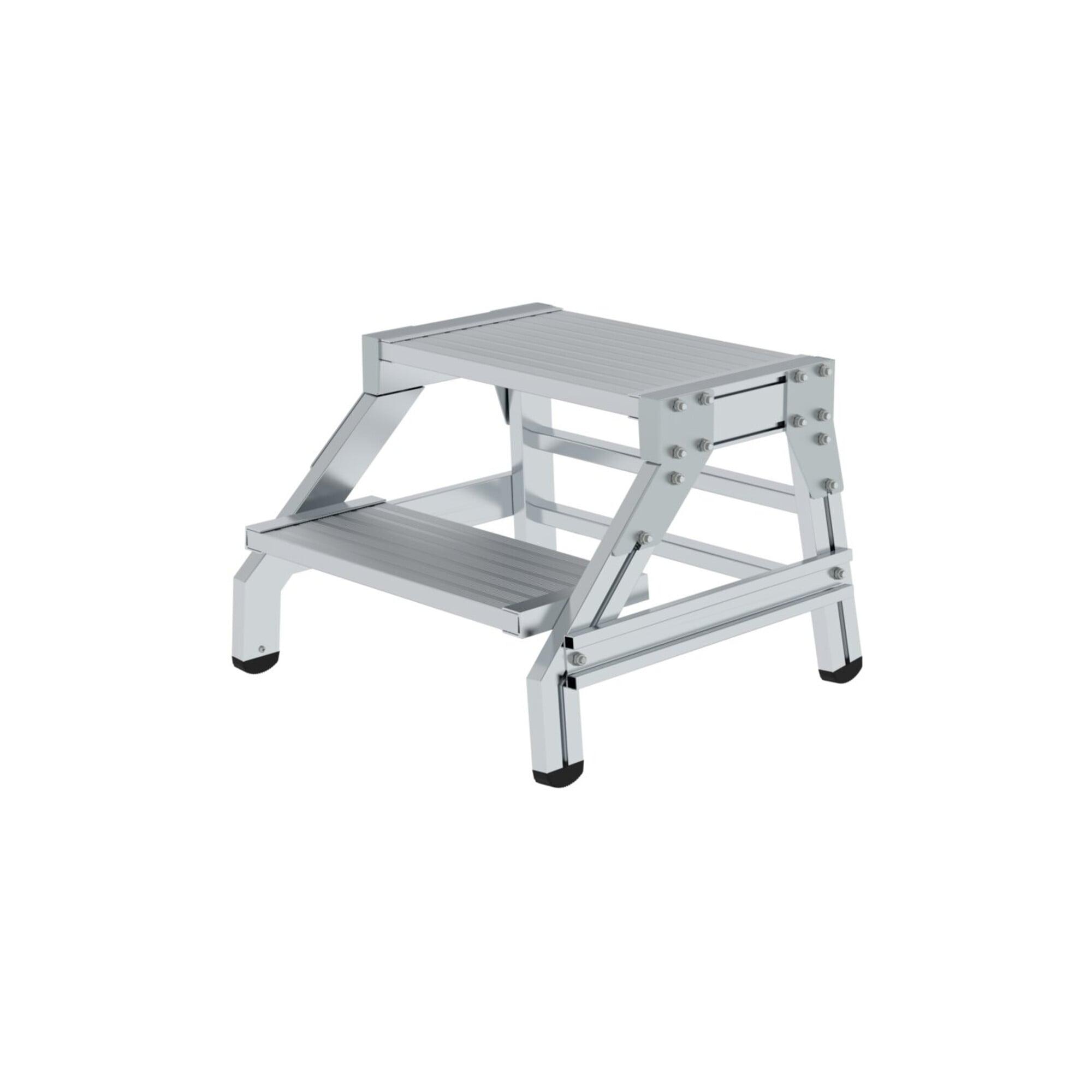 MUNK Aluminium-Montagetritt starr 2 Stufen (050172)