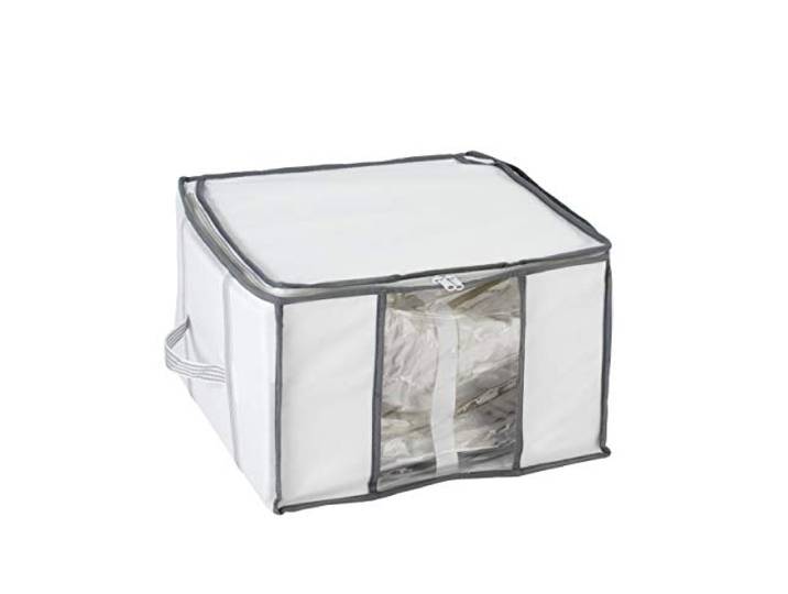 WENKO Boîte de Rangement Vacuum Soft Box S Blanc