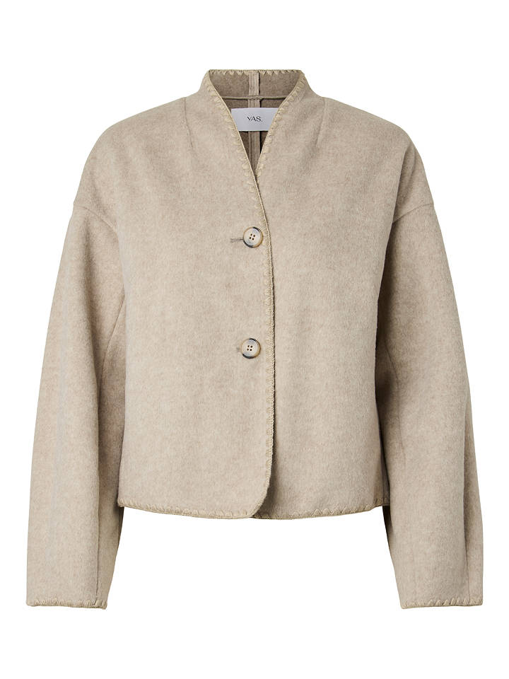 YAS Übergangsjacke "Uma" in Beige - 42