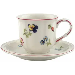 Villeroy & Boch, Tasse, Kaffeetasse mit Unterasse 2-tlg. (200 ml, 1x)