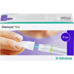 Omnican Fine Pen Kanuele 31 G 0.25x4Mm 100 ST