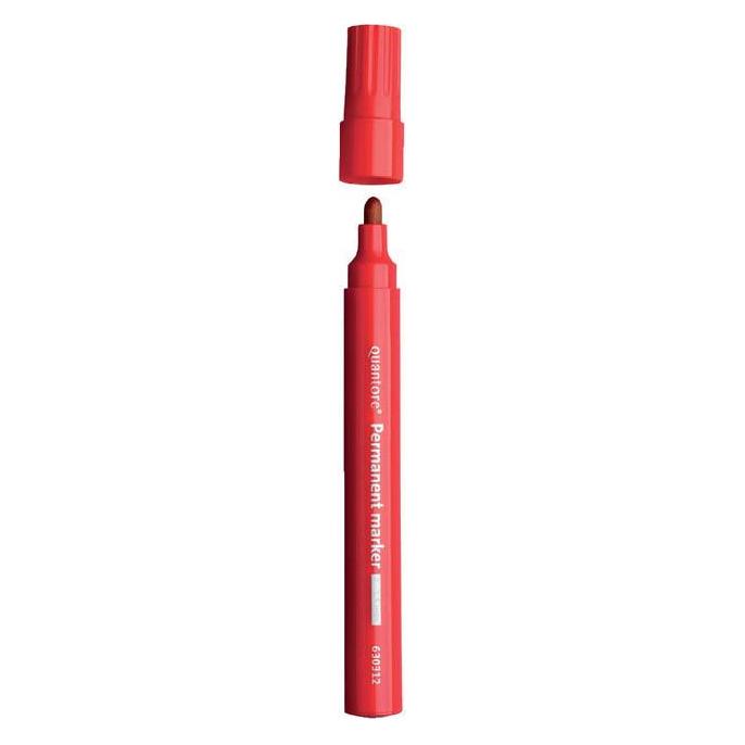 Quantore Permanentmarker rund 1-1,5 mm rot (1x) (68960329)
