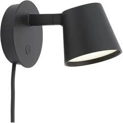 Muuto Tip LED Wandleuchte, schwarz