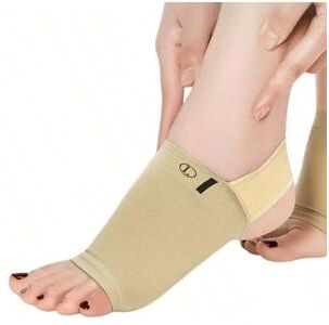 Youfap Market Premium Silicone Arch Support Insoles For Flat Feet & Plantar Fasciitis Relief beige
