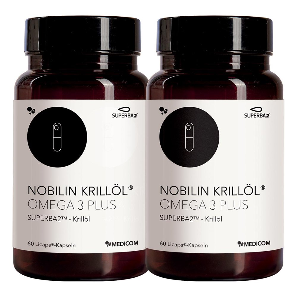 MEDICOM Pharma GmbH Nobilin Krillöl Omega 3 Plus Kapseln 06404566