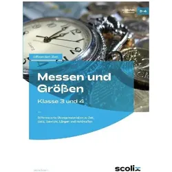 Messen und Grössen - Klasse 3 und 4, Schulbücher von Sabine Gutjahr