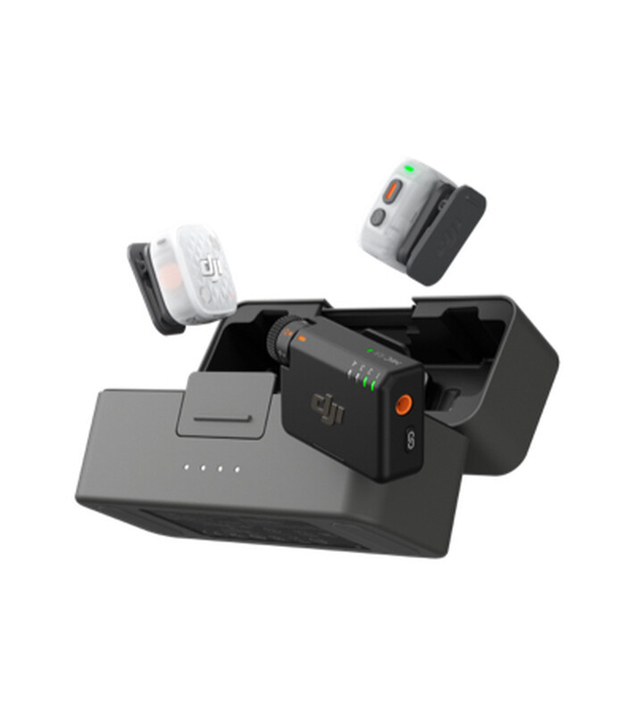 DJI Mic Mini 2S draadloze microfoonset met 2 TX, 1 RX en oplaadcase