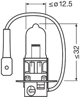 Osram Glühlampe, Nebelscheinwerfer 64151