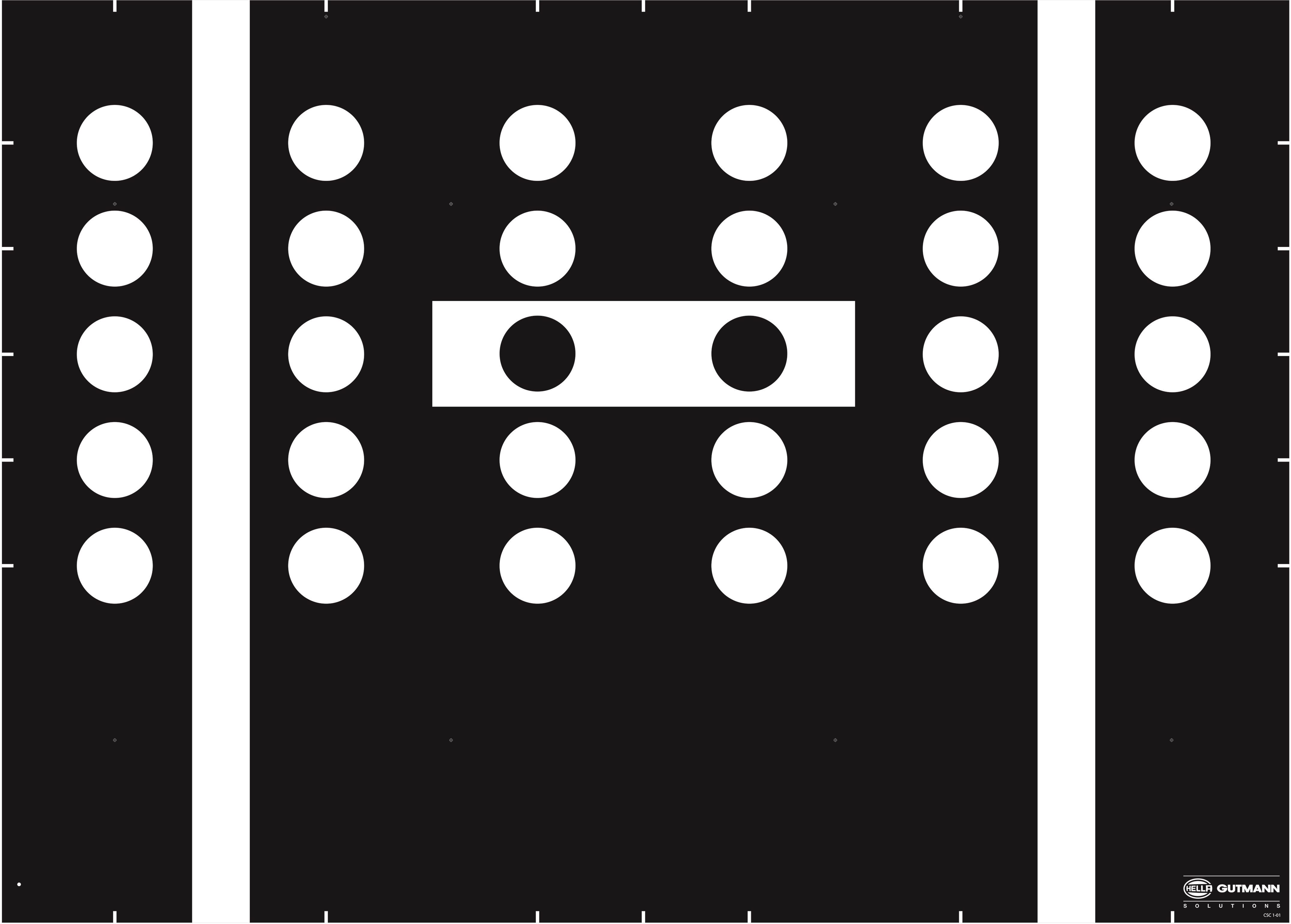 Sekurit Kalibriertafel, Fahrerassistenzsystem 9201139644